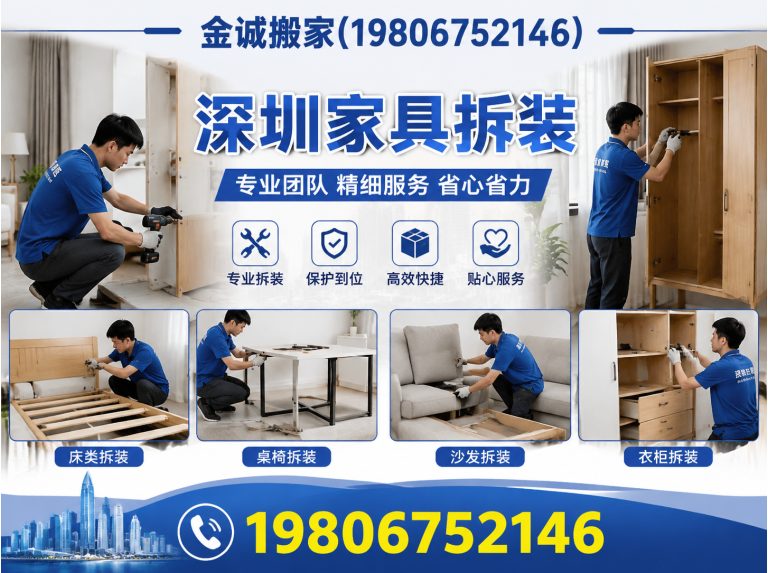 南山区深圳家具拆装展示图
